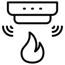 Yangın alarmı icon